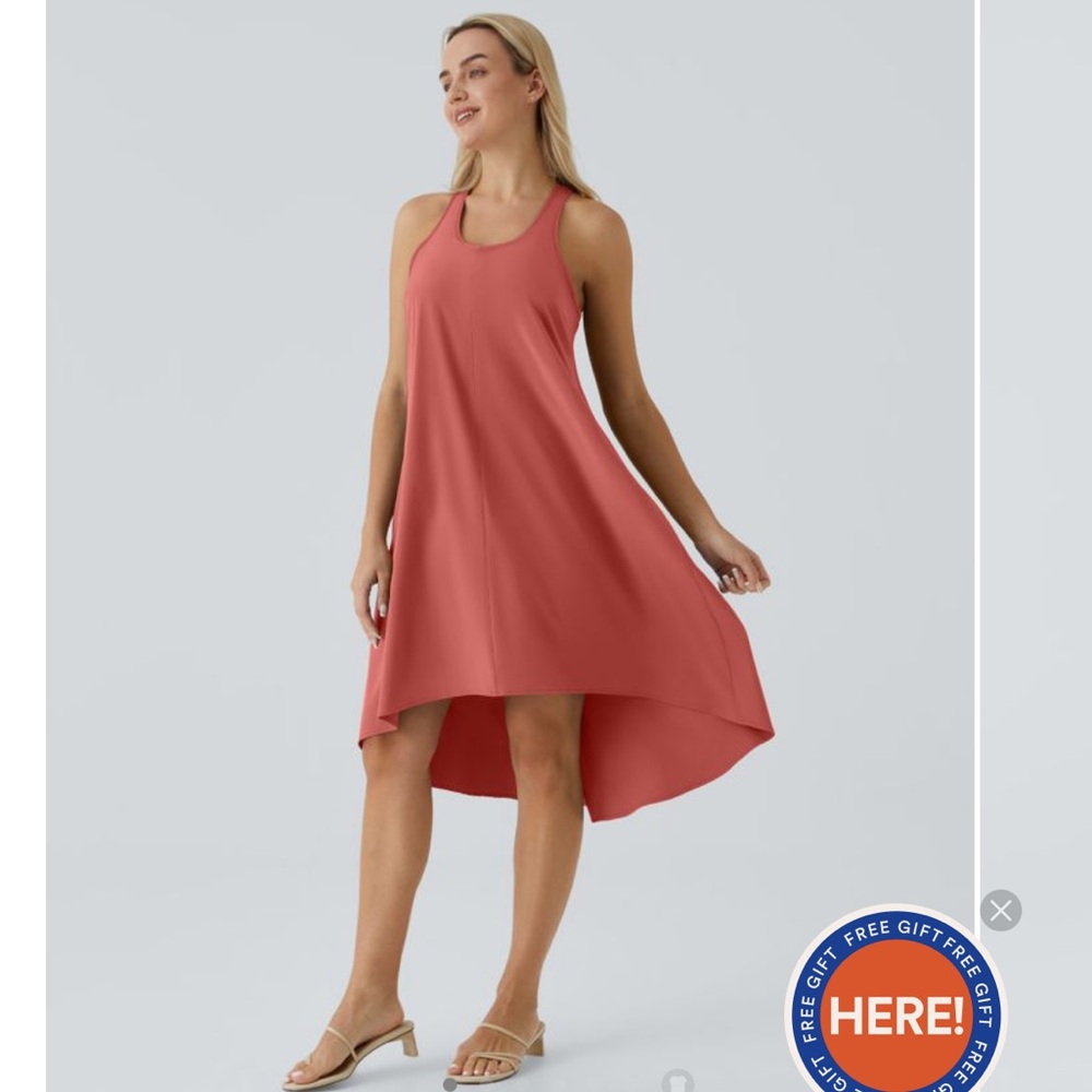 NWT Halara Breezeful Racerback Dress Size L